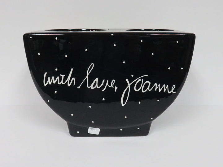 Pop Art "With Love, Joanne" Candleholder