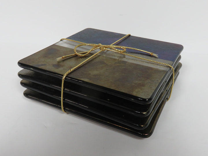 Fused Art Glass Coasters