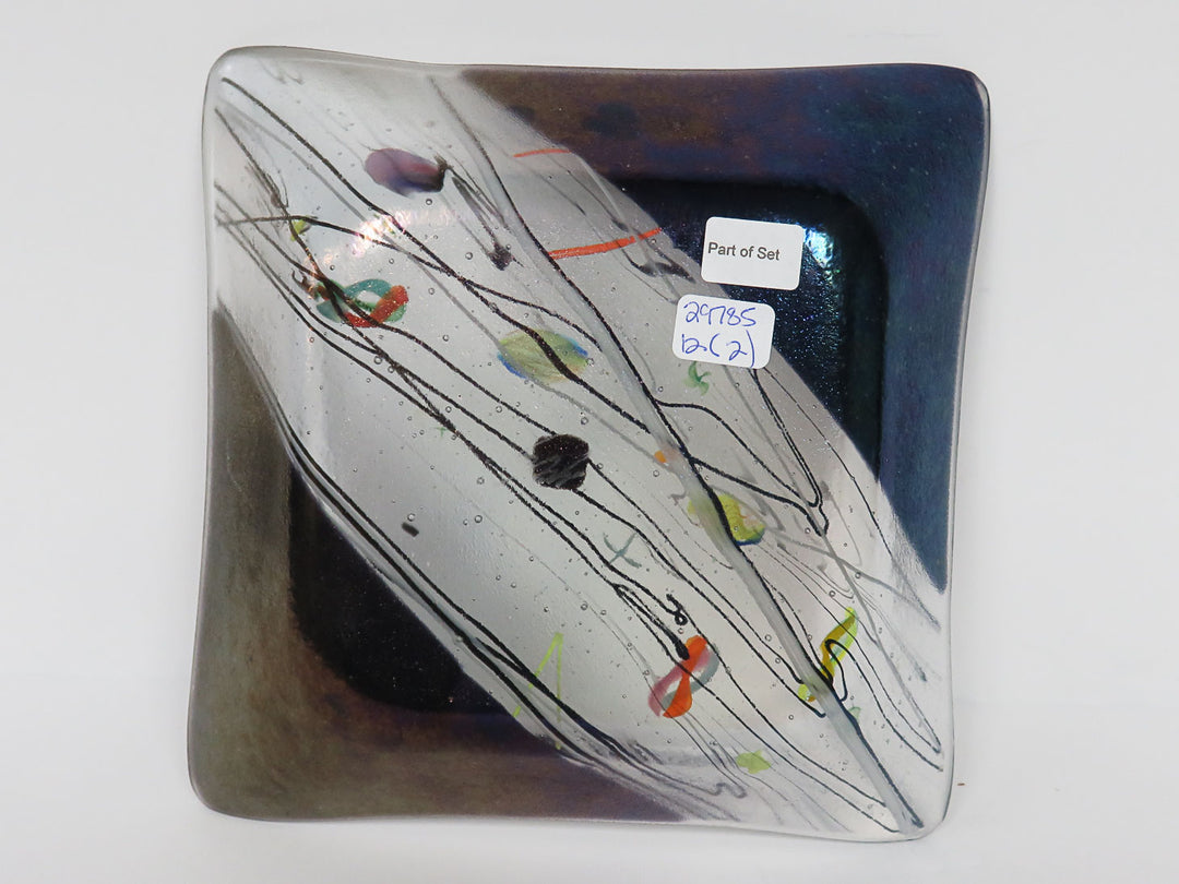 Kurt McVay Decorative Art Glass Dishes