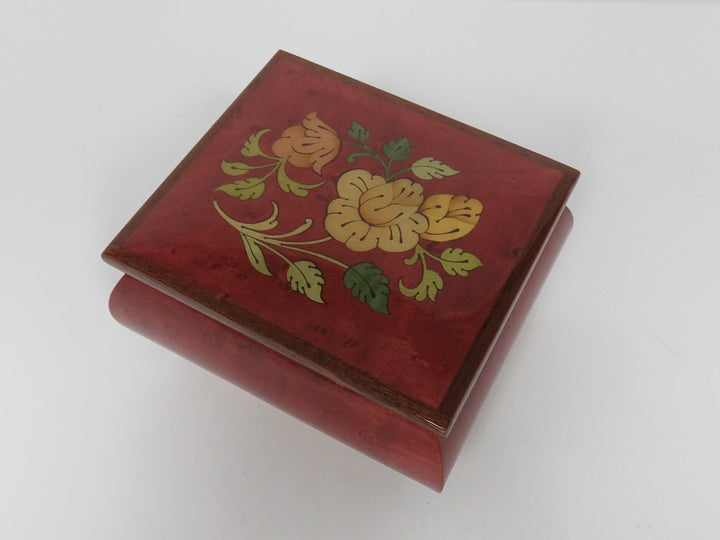 Lacquered Dark Pink Box