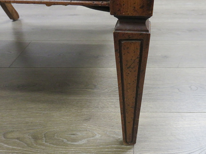 Pink Upholstered Arm Chair