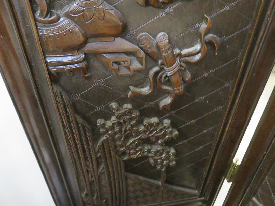 Carved Asian Screen