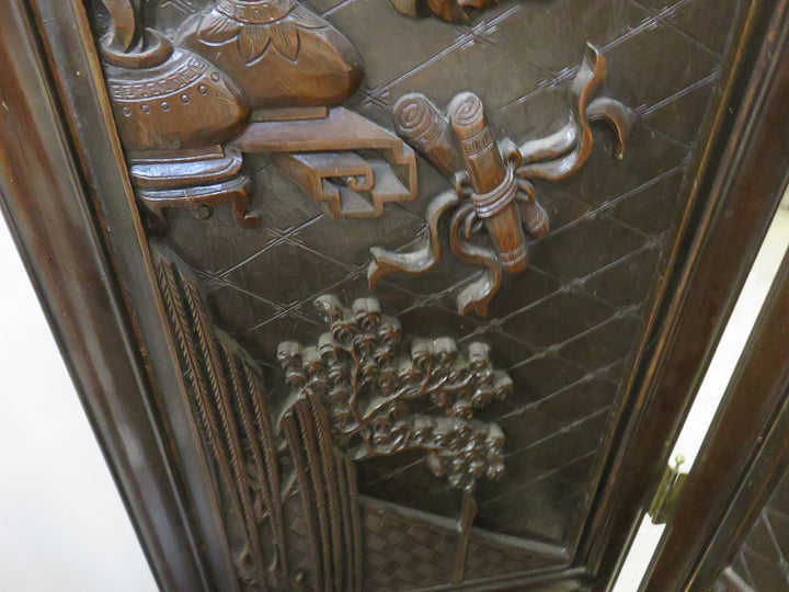 Carved Asian Screen