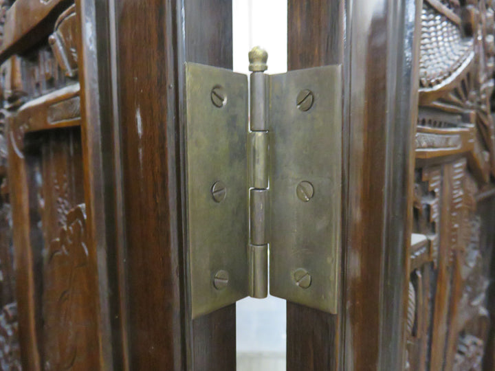 Carved Asian Screen