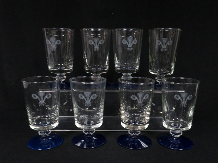 Footed Water Glasses