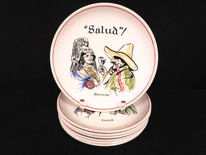 Fondeville Ambassador Appetizer Plates