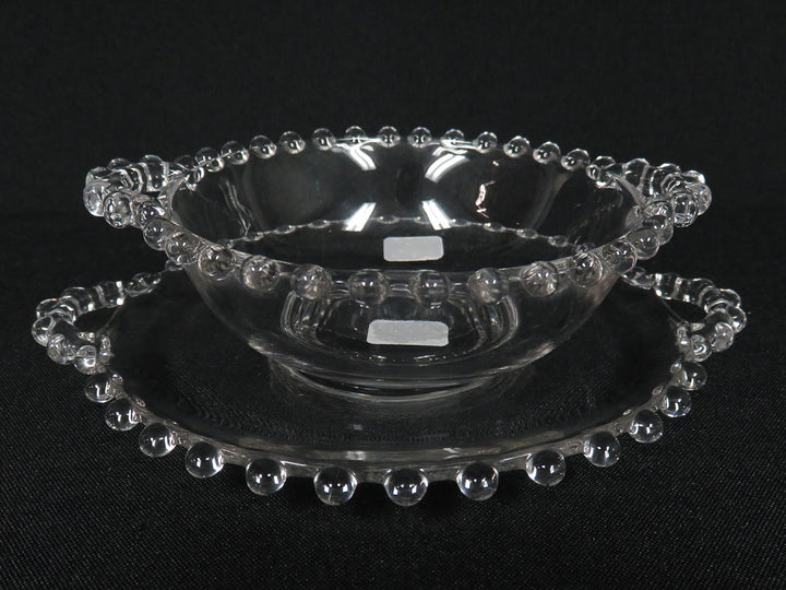 Candlewick Bowl and Undeplate