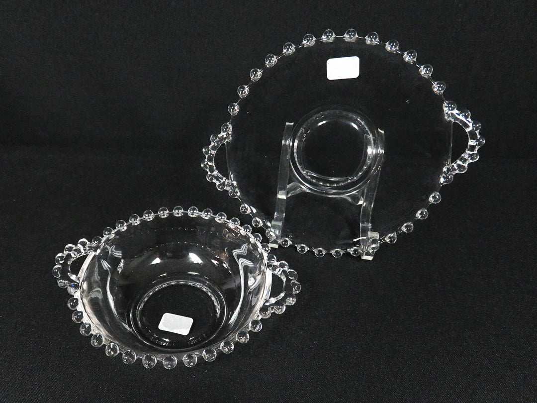 Candlewick Bowl and Undeplate