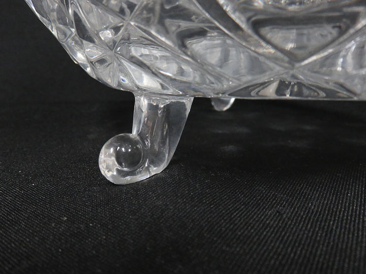 Footed Glass Bowl