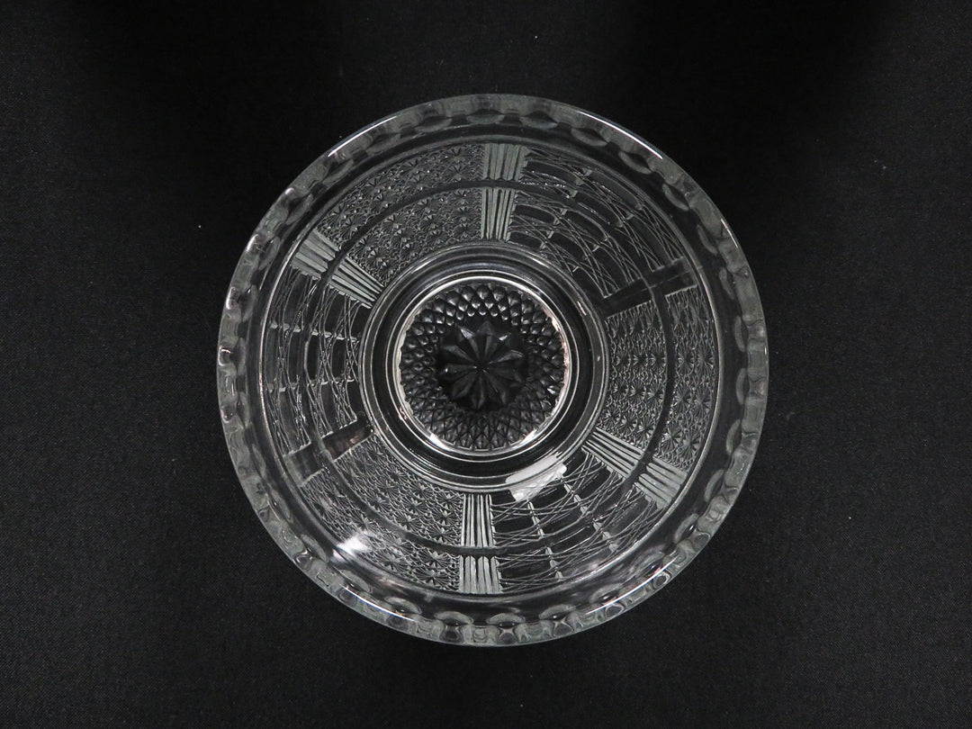 Lidded Indiana Glass Jar