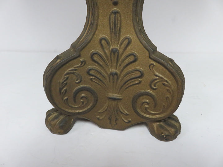 Table Lamp with Fringed Shade