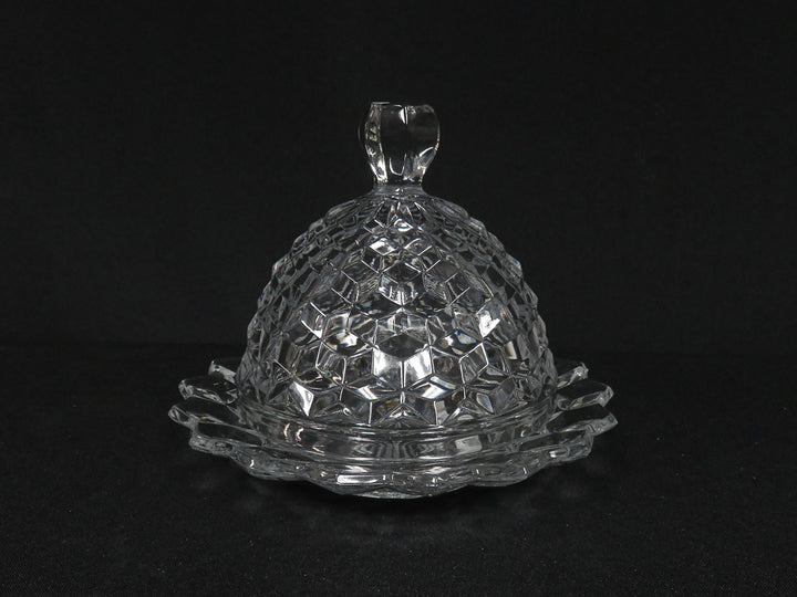 Fostoria Covered Butter Dish