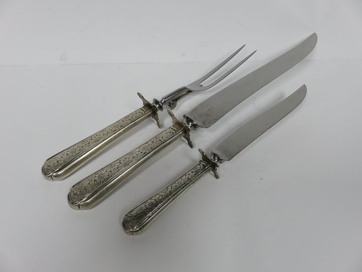 Sterling Handled Carving Set
