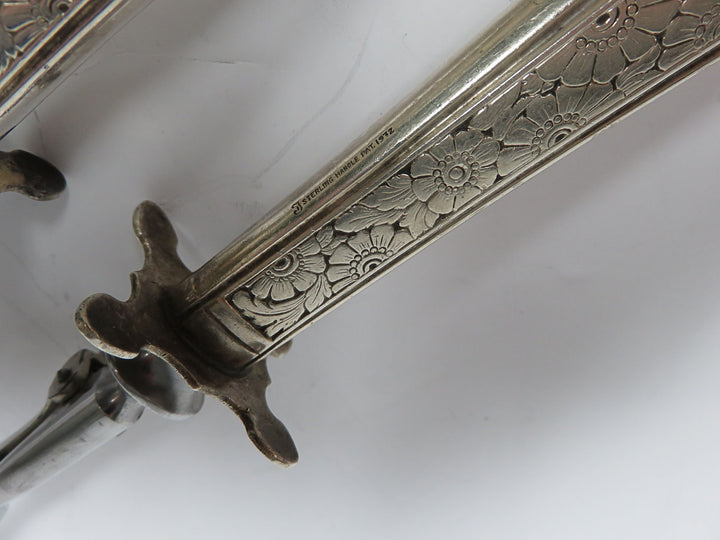 Sterling Handled Carving Set