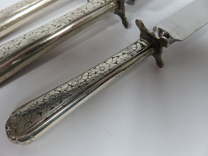 Sterling Handled Carving Set