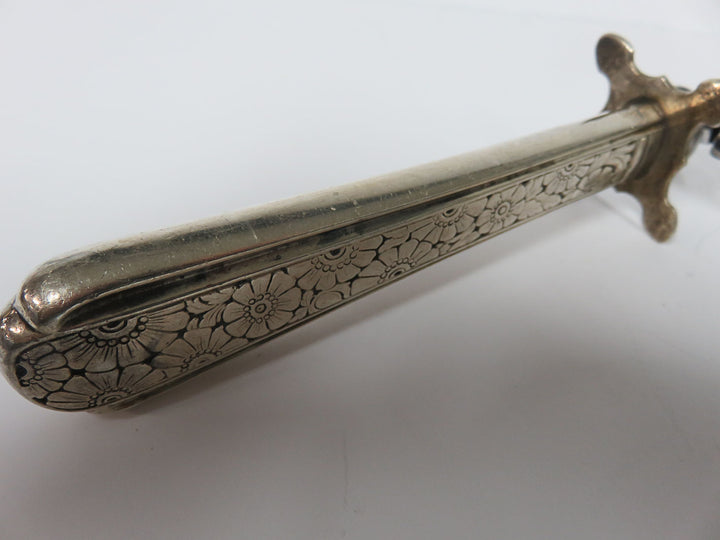 Sterling Handled Carving Set