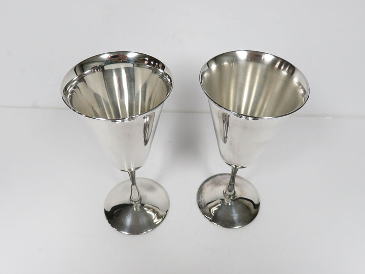 F.B. Rogers Goblets