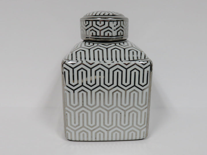 Square Decorative Jar