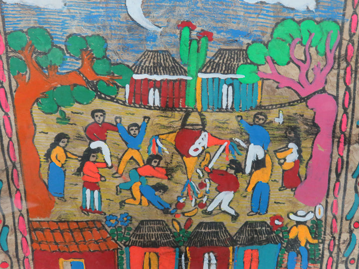 Original Amate Bark Painting