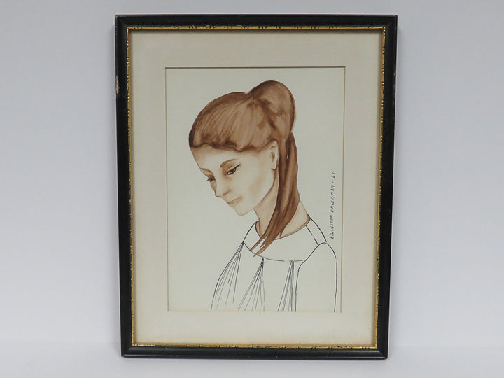 Original Portrait by E. Winston Friedman