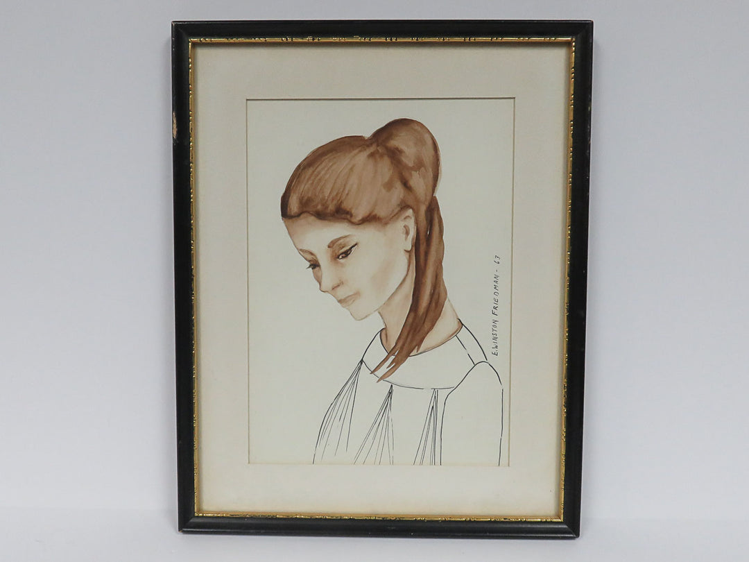 Original Portrait by E. Winston Friedman