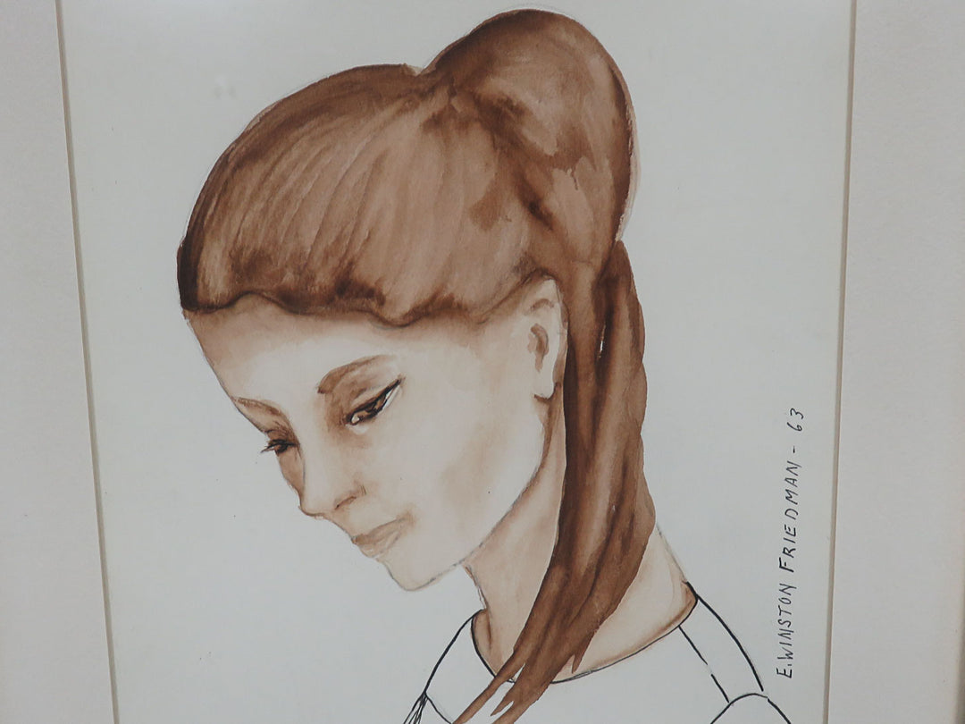 Original Portrait by E. Winston Friedman