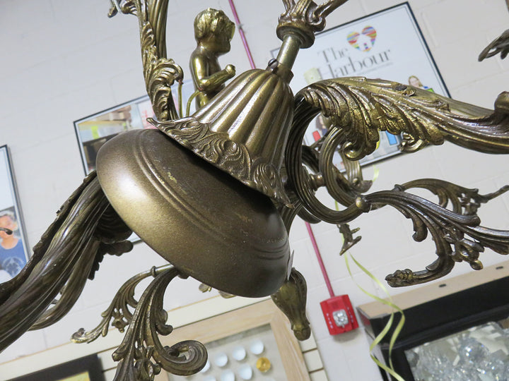 Vintage French Rococo Style Chandelier