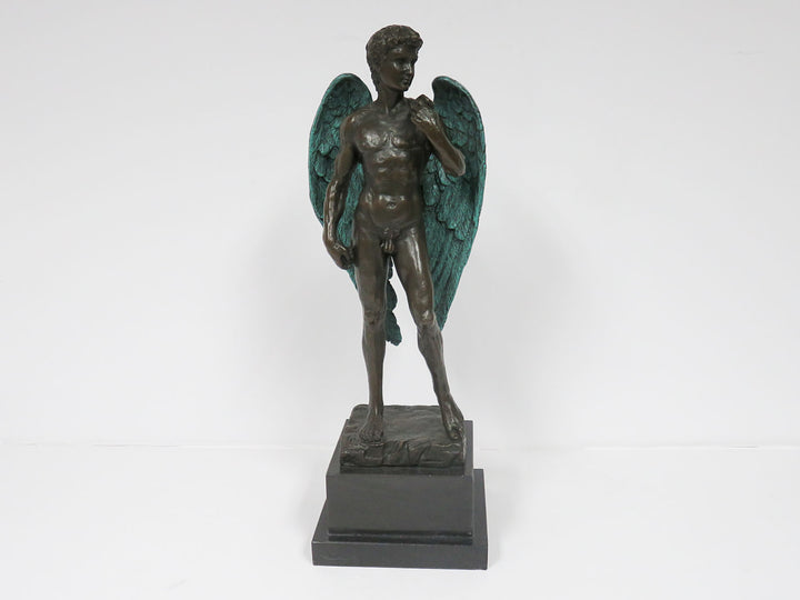 Winged David Metal Sculpture