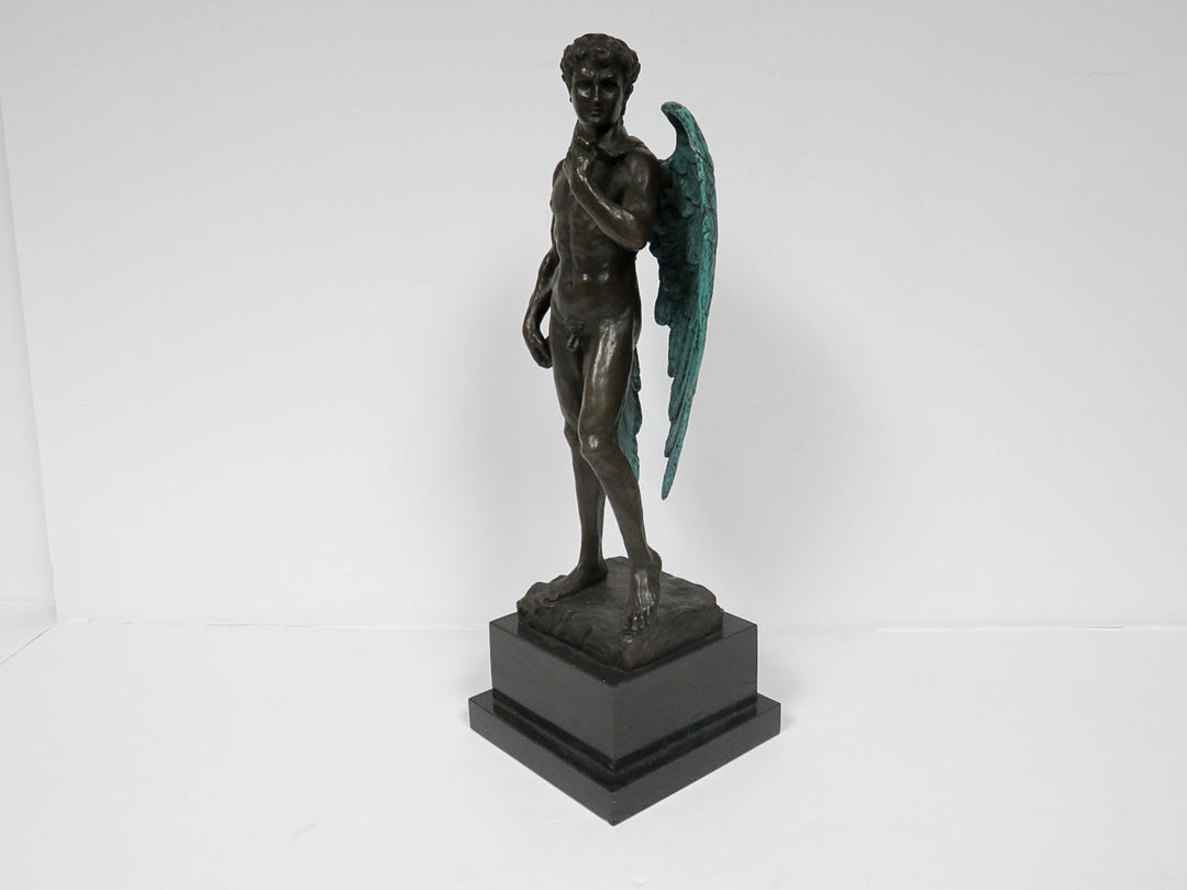 Winged David Metal Sculpture