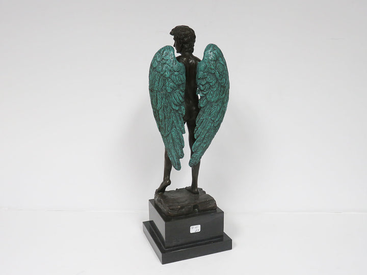 Winged David Metal Sculpture