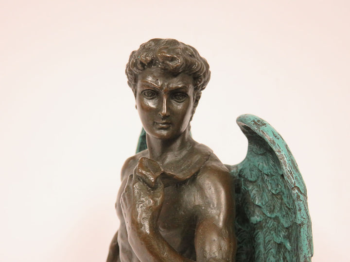 Winged David Metal Sculpture