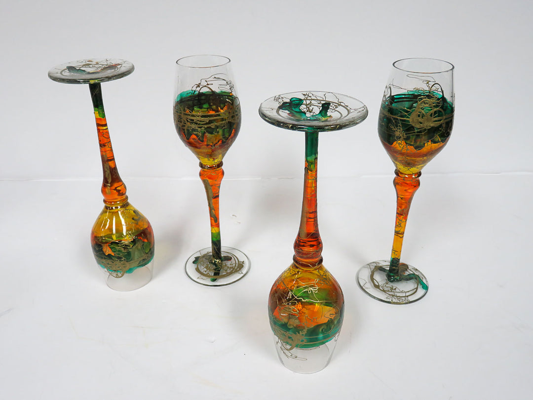 Artisan Crafted Decanter & Glass Set