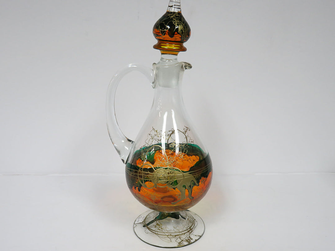 Artisan Crafted Decanter & Glass Set