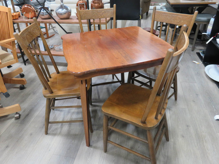 Maple Table & Four Chairs