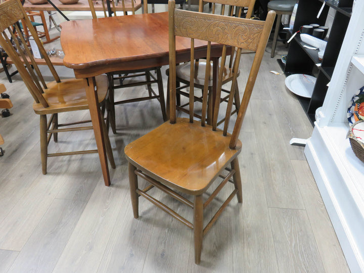 Maple Table & Four Chairs