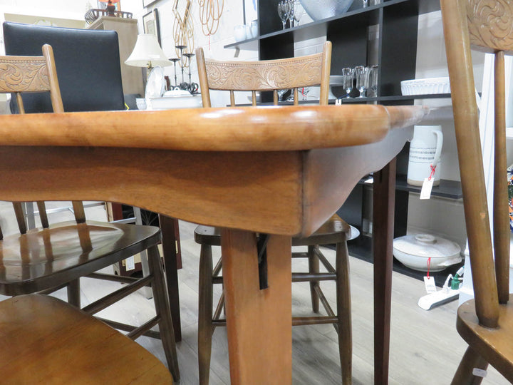 Maple Table & Four Chairs