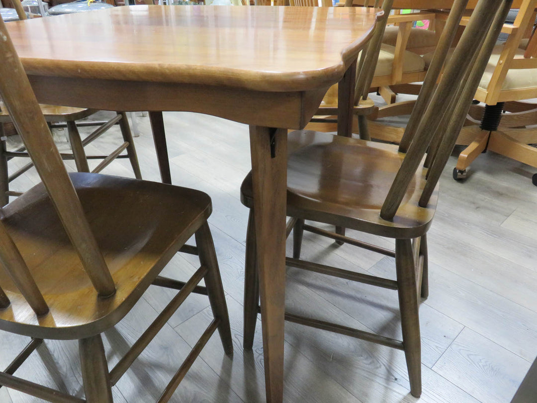 Maple Table & Four Chairs