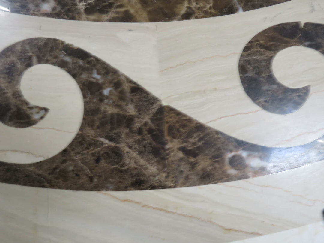 Round Marble Dining Table