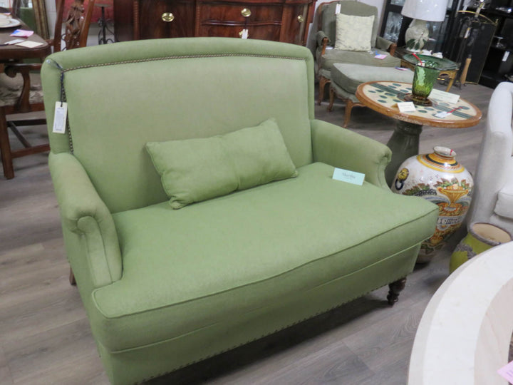 Martha Stewart Spring Green Loveseat