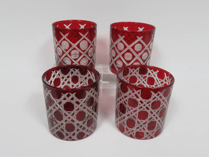 Cut to Clear Rocks Glasses