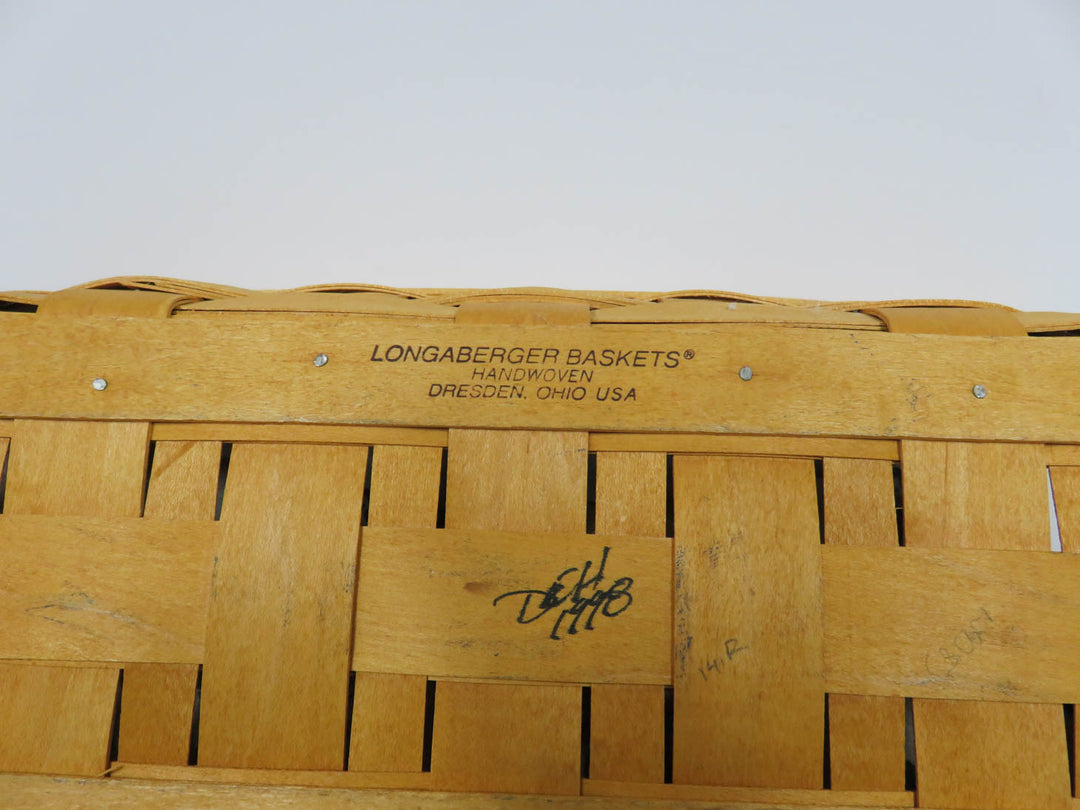 Longaberger Bread Basket