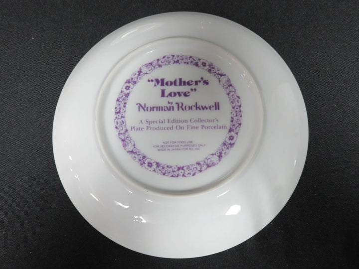 Norman Rockwell Appetizer Plates