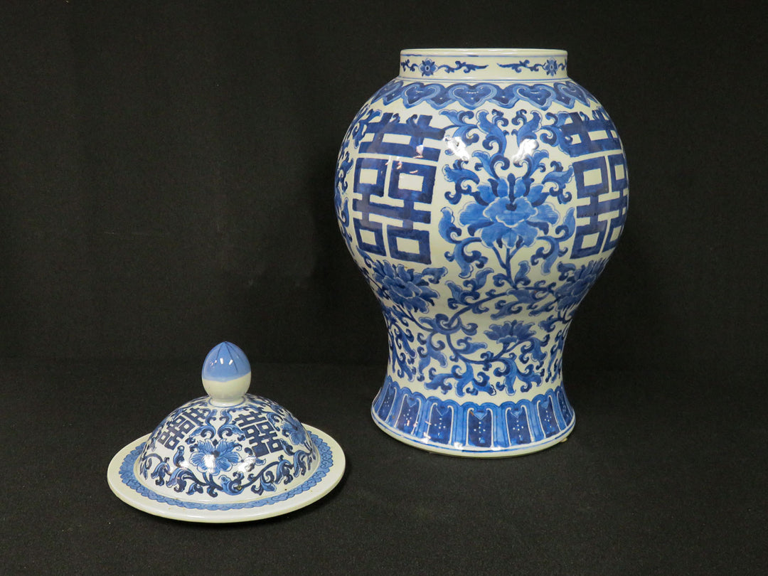 Blue and White Ginger Jar