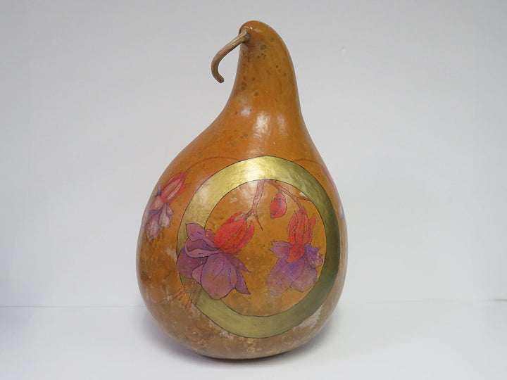 Large Hand Painted Gourd