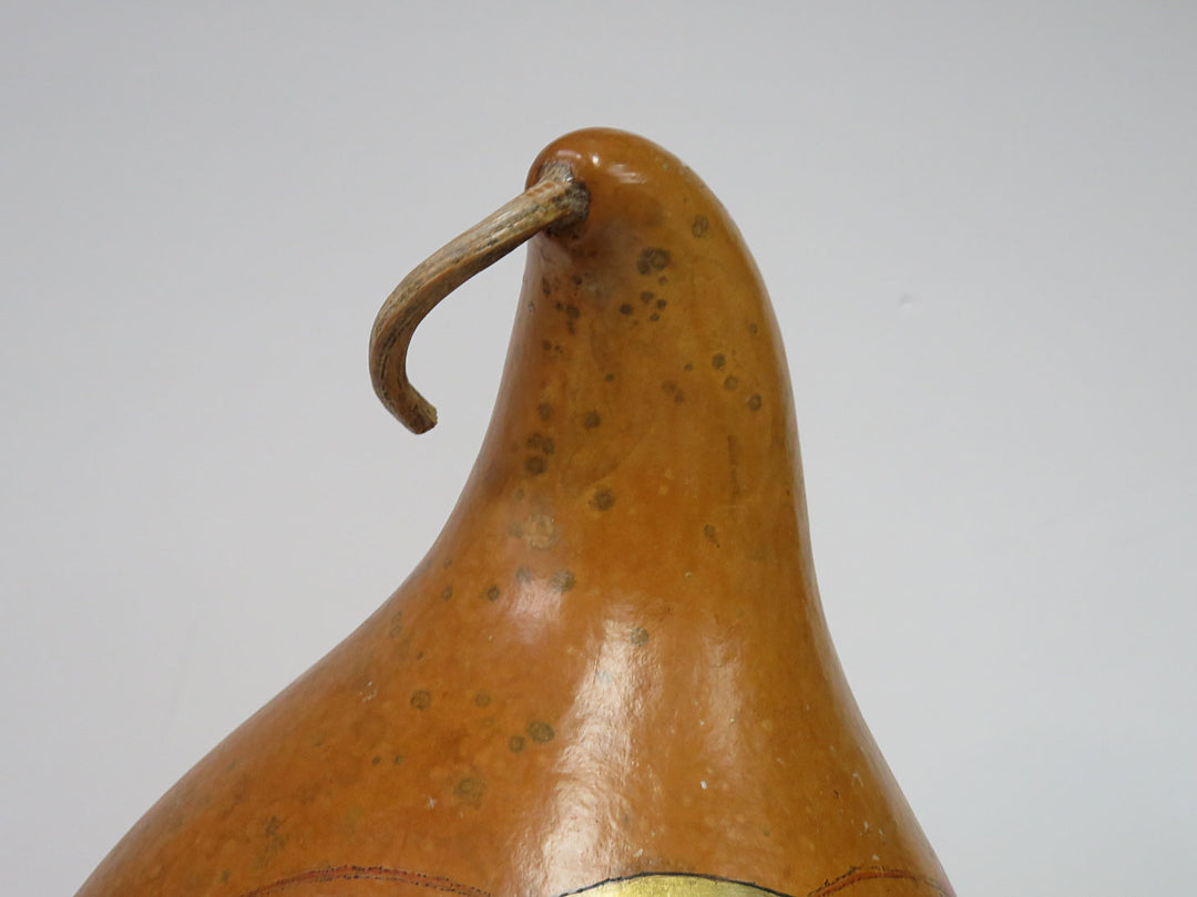 Large Hand Painted Gourd