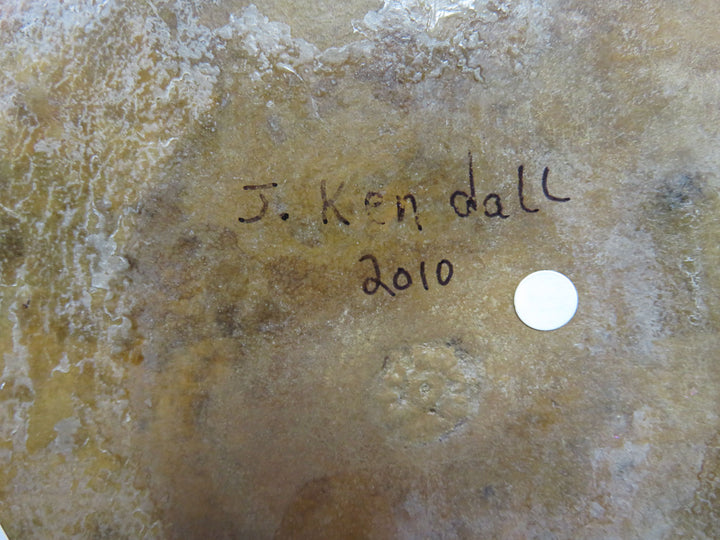 Large Hand Painted Gourd