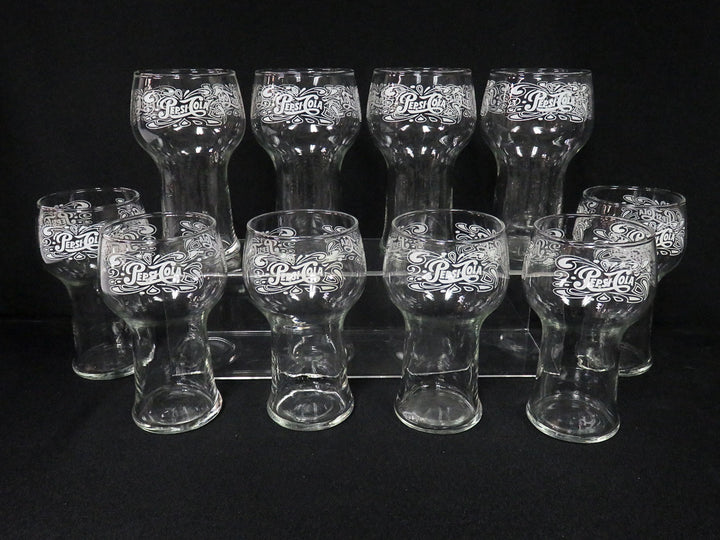 Vintage Pepsi Fountain Glasses