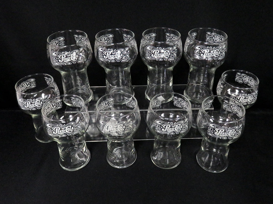 Vintage Pepsi Fountain Glasses