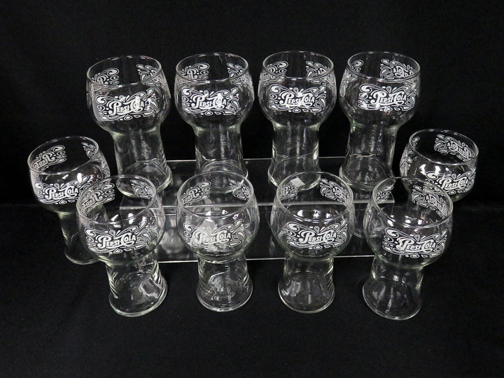 Vintage Pepsi Fountain Glasses