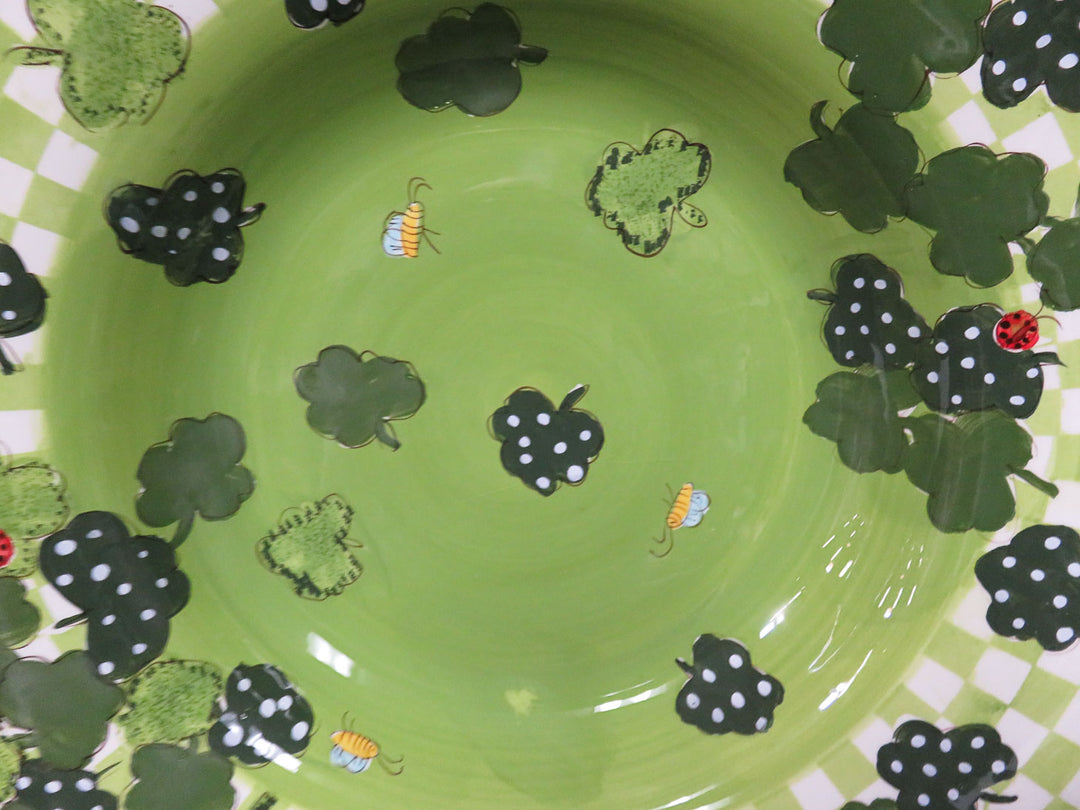 Shamrock Centerpiece Bowl